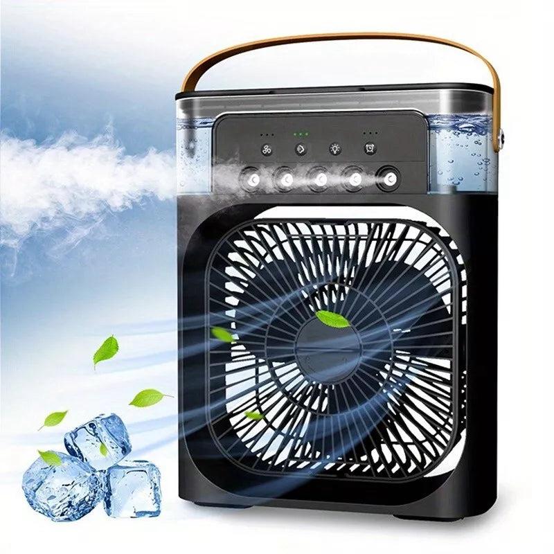 Souq Al Yumn™ Mini Cooler AC – 3-in-1 Portable Air Conditioner, Humidifier & Purifier for Home/Office